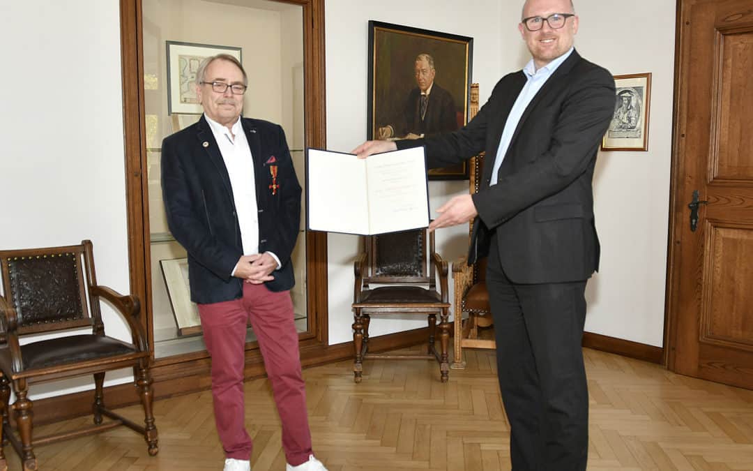 Herbert Mettler mit dem Bundesverdienstkreuz ausgezeichnet