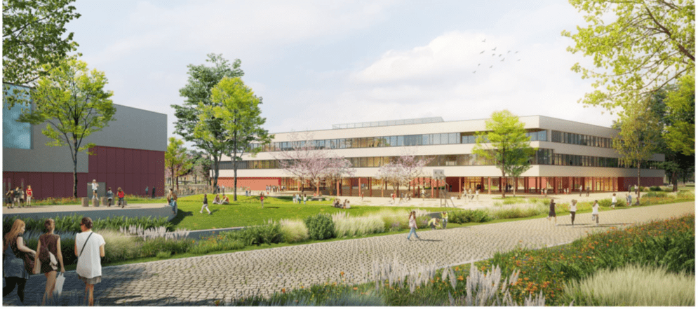 Neue Gesamtschule im Duisburger Norden topmodern und nachhaltig