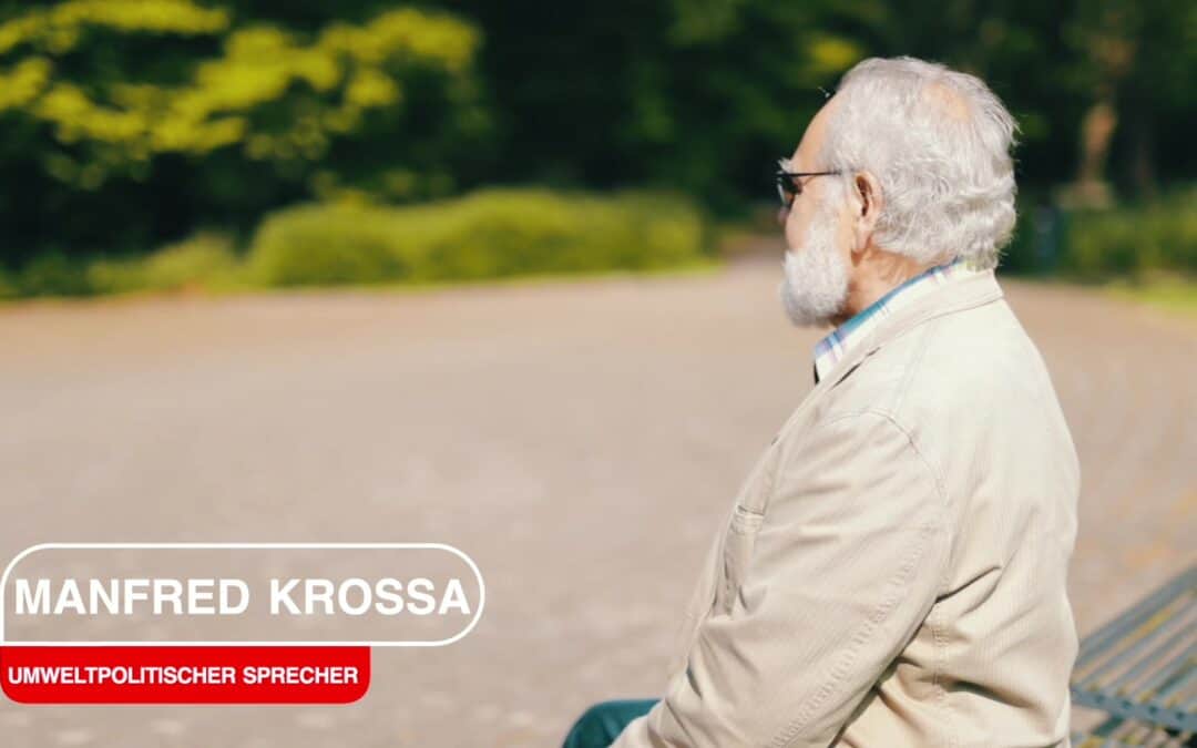 Manfred Krossa, umweltpolitischer Sprecher