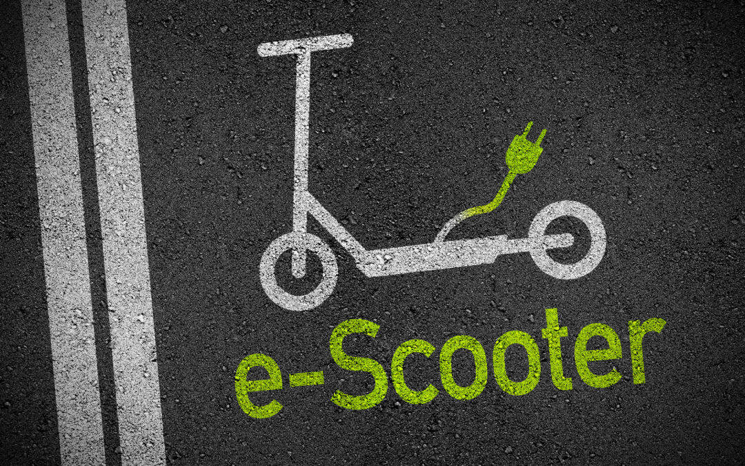 Stellflächen für E-Scooter im Innenstadtbereich ausweisen