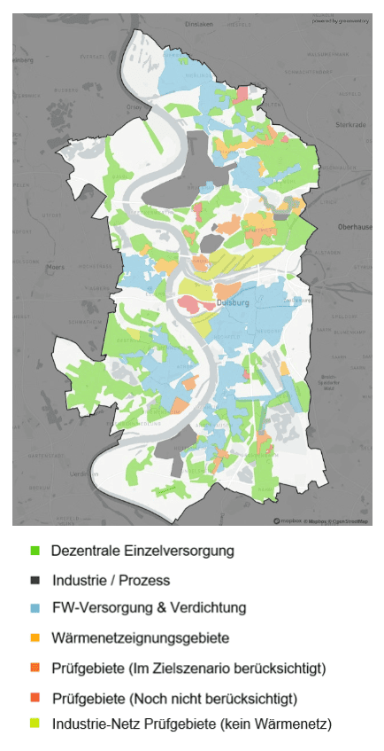 Kommunale Wärmeplanung in Duisburg