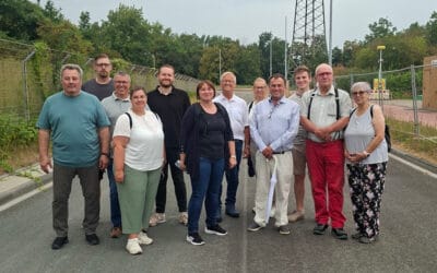 SPD informiert sich über Baufortschritt der Querspange Walsum